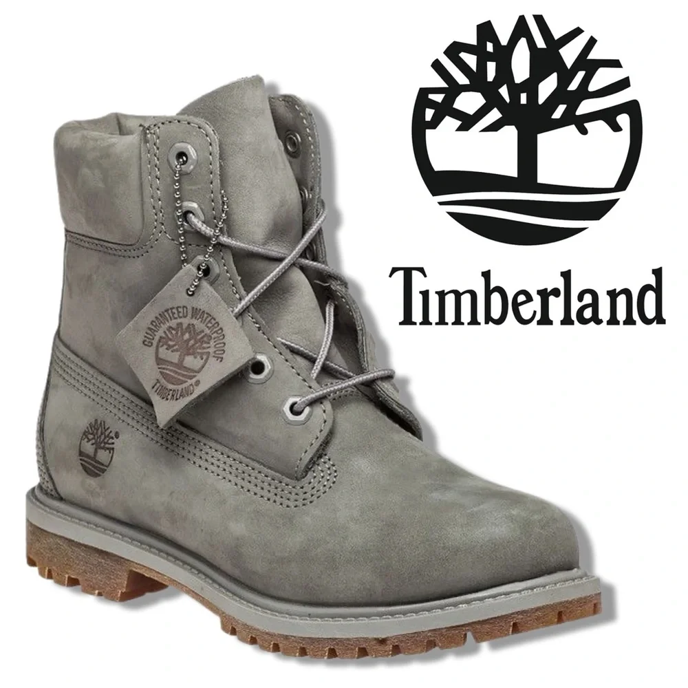 TIMBERLAND Classic Unisex‎ Grey Waterproof Boots